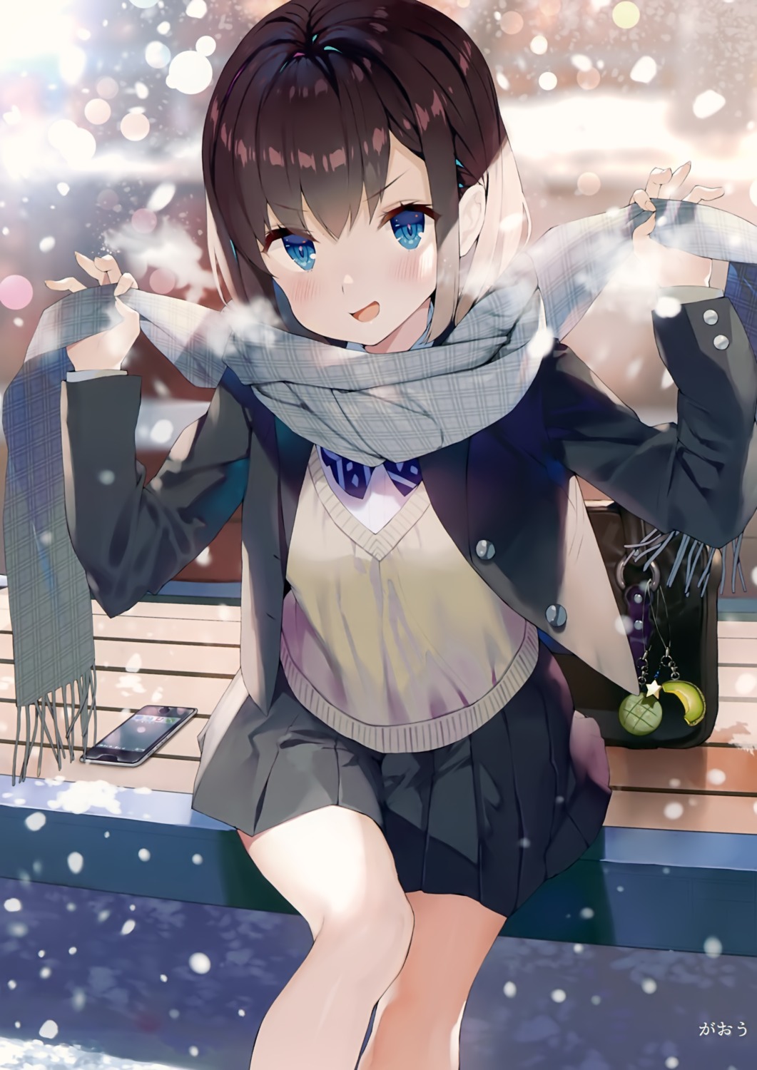 gaou_(matsulatte) seifuku sweater