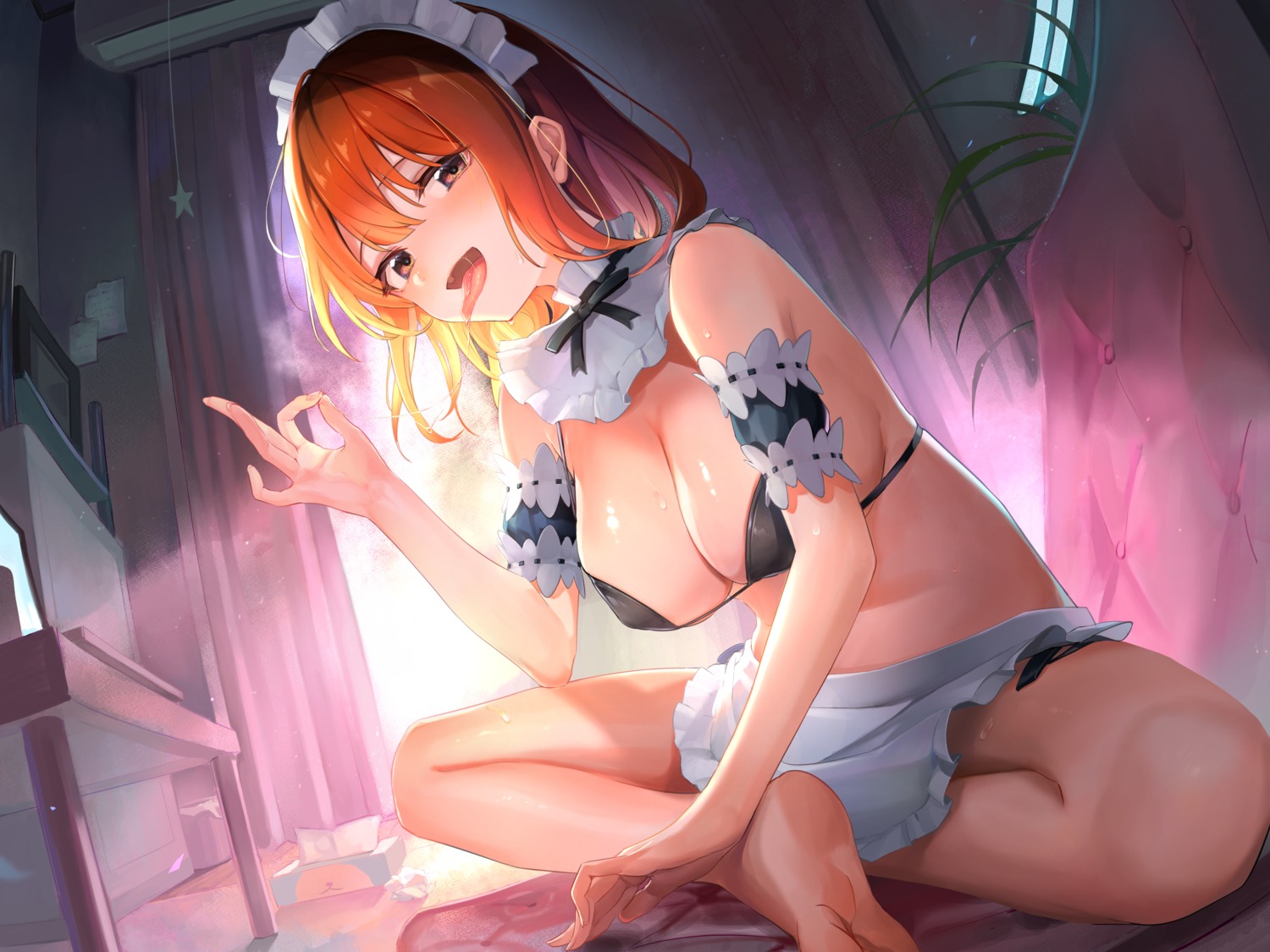 bra maeshimashi maid