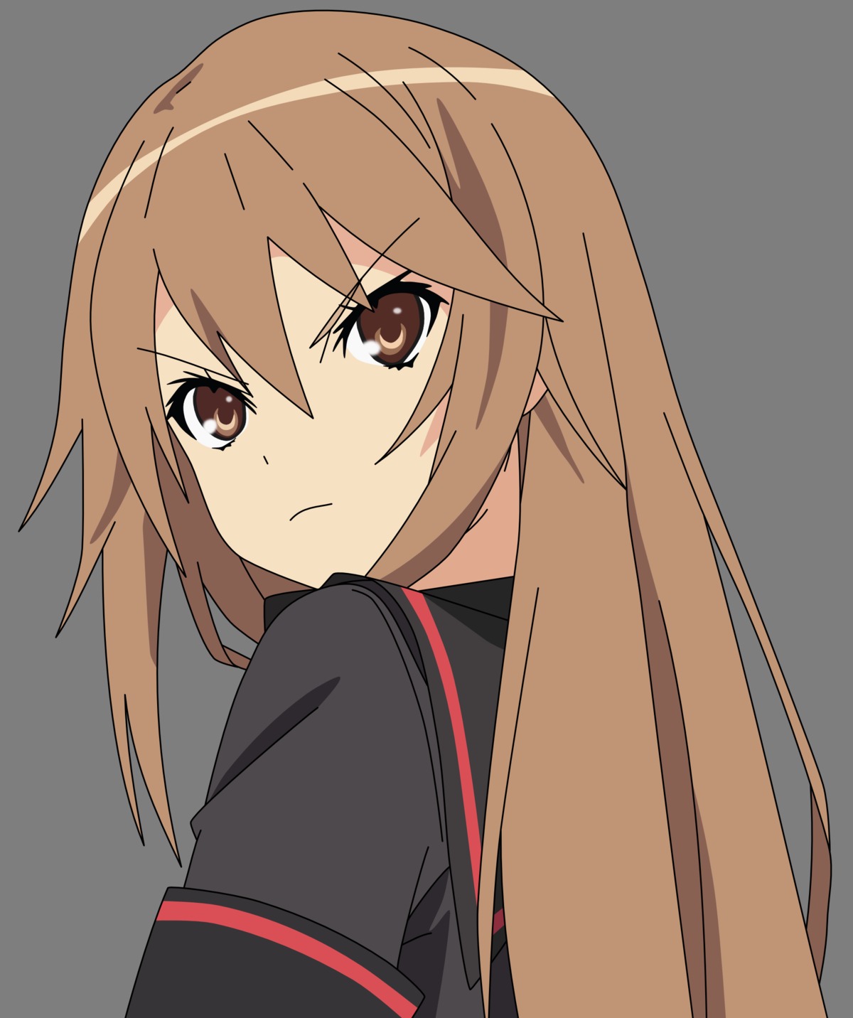 ookami-san ookami_ryouko transparent_png vector_trace