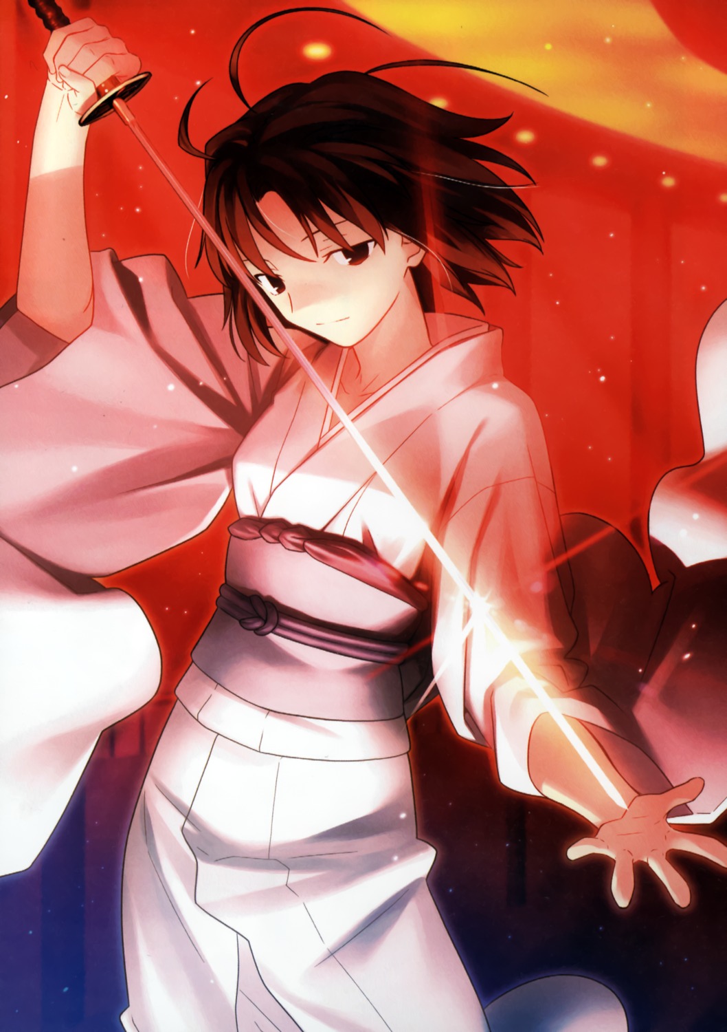 kara_no_kyoukai kimono ryougi_shiki sword takeuchi_takashi type-moon