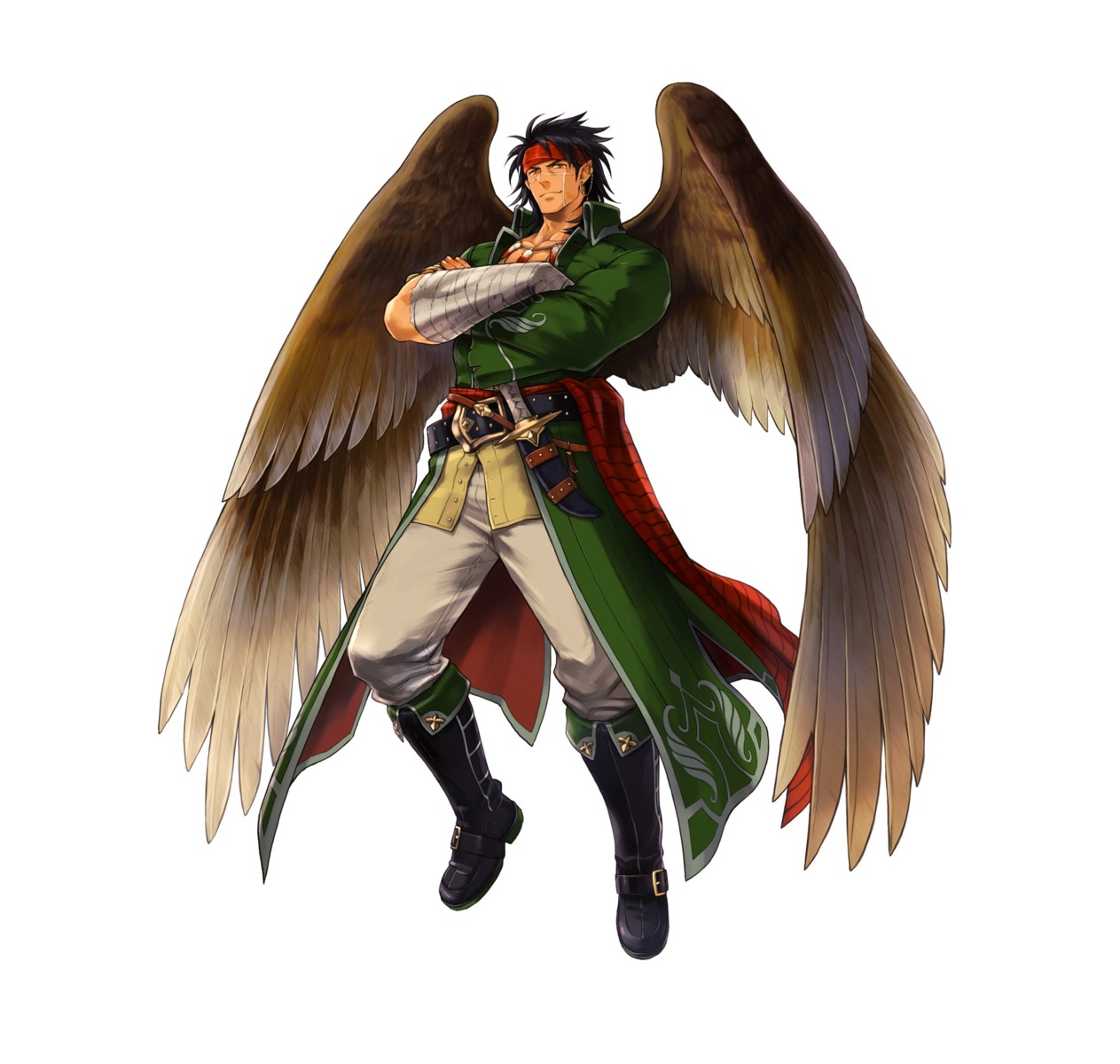 bandages fire_emblem fire_emblem:_souen_no_kiseki fire_emblem_heroes nintendo pointy_ears suekane_kumiko tibarn wings
