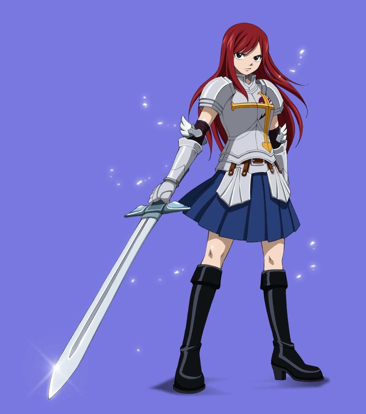 armor erza_scarlet fairy_tail sword