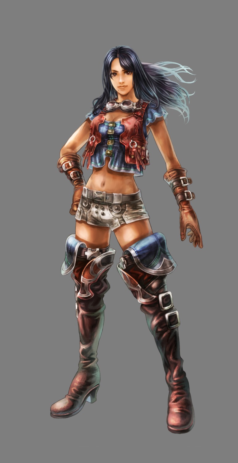 carna_(xenoblade) monolith_soft nintendo thighhighs transparent_png xenoblade xenoblade_(series)