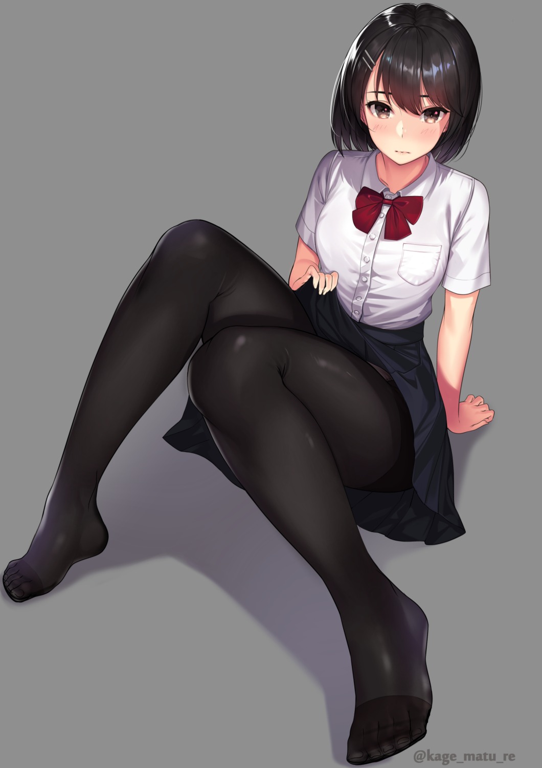 in-sai pantsu pantyhose seifuku skirt_lift