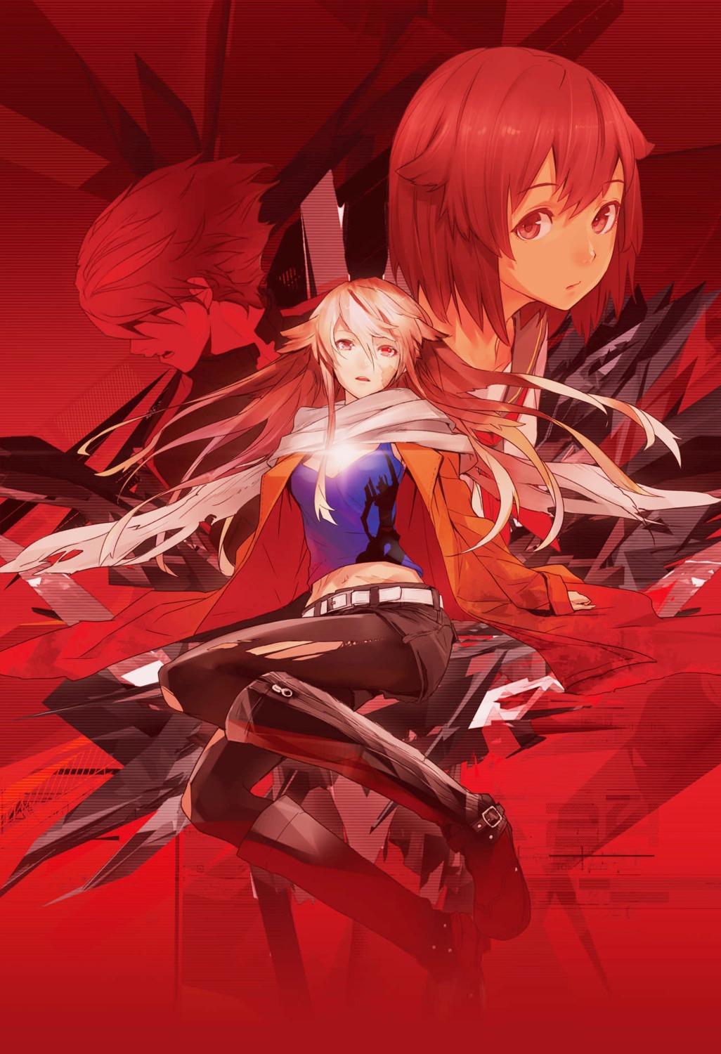 guilty_crown pantyhose redjuice torn_clothes