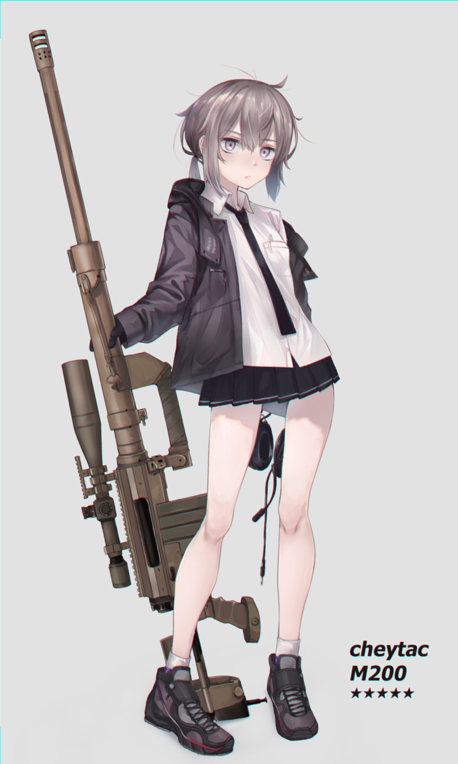 girls_frontline gun hakua_mill m200_(girls_frontline)