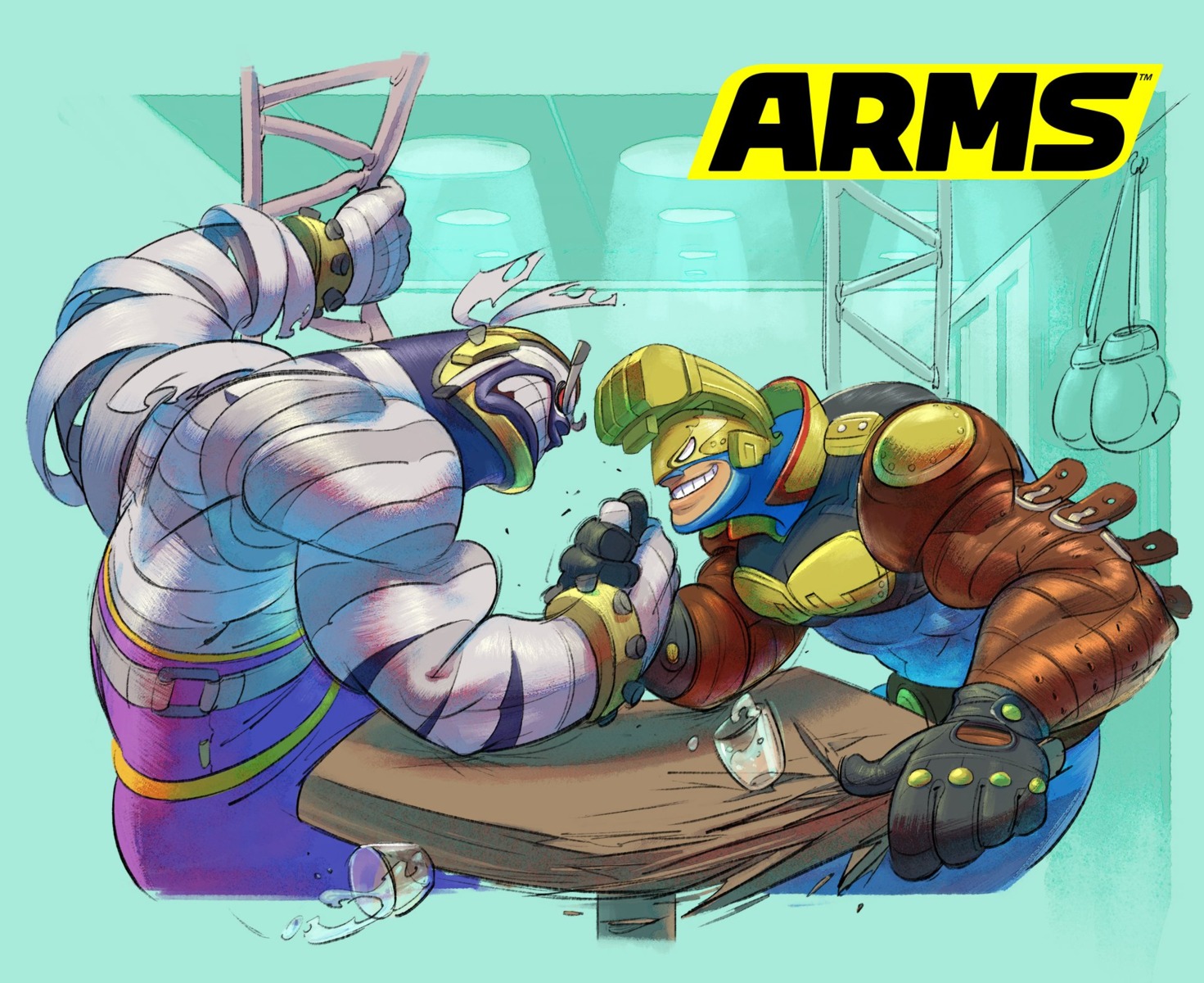 arms master_mummy max_brass_(arms) nintendo