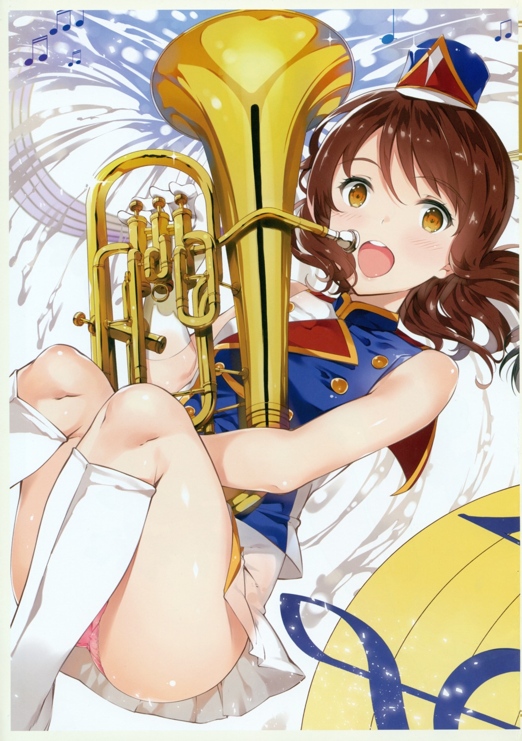 hibike!_euphonium oumae_kumiko pantsu screening see_through stitchme tachibana_yuu