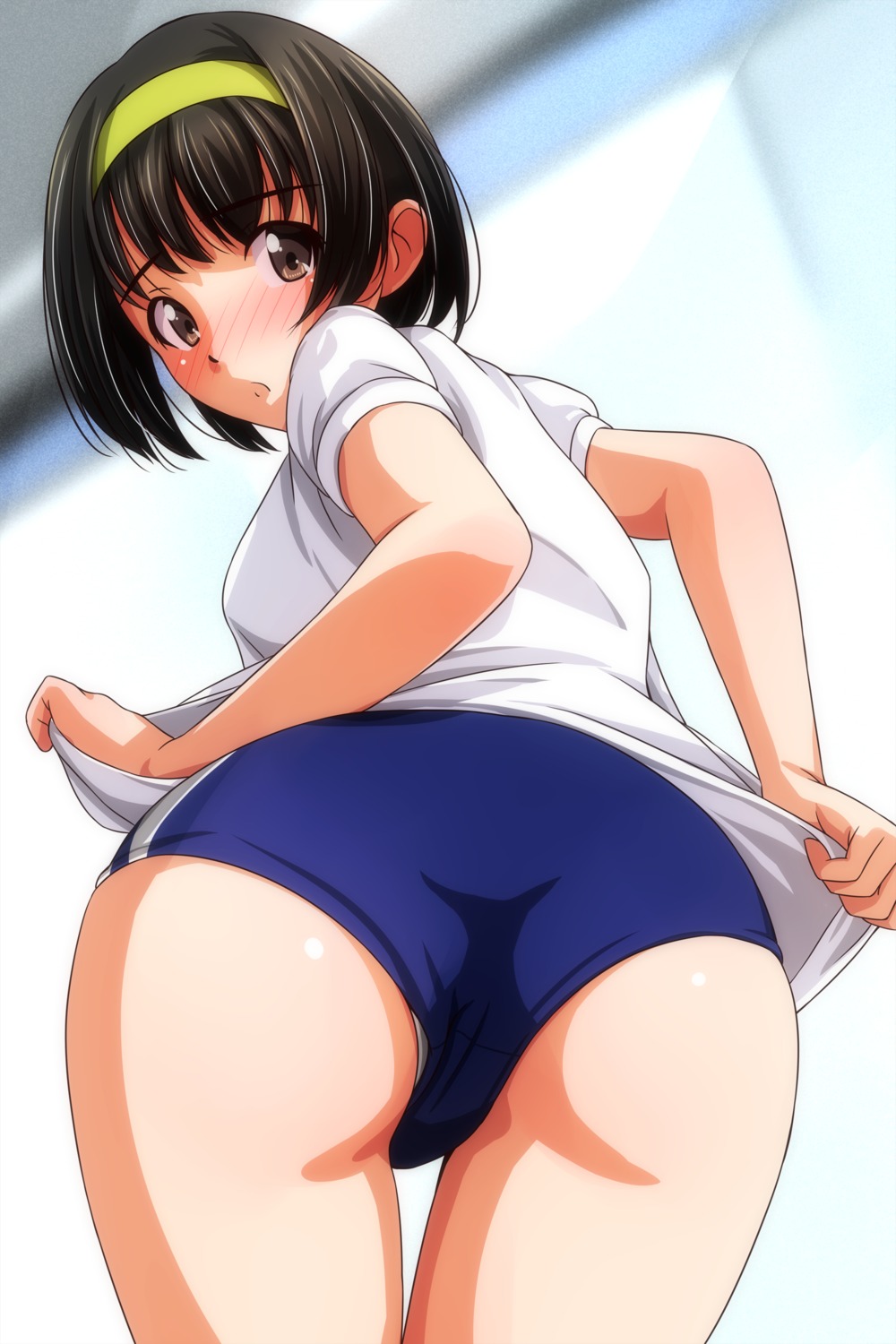 ass buruma gym_uniform loli matsunaga_kouyou pantsu