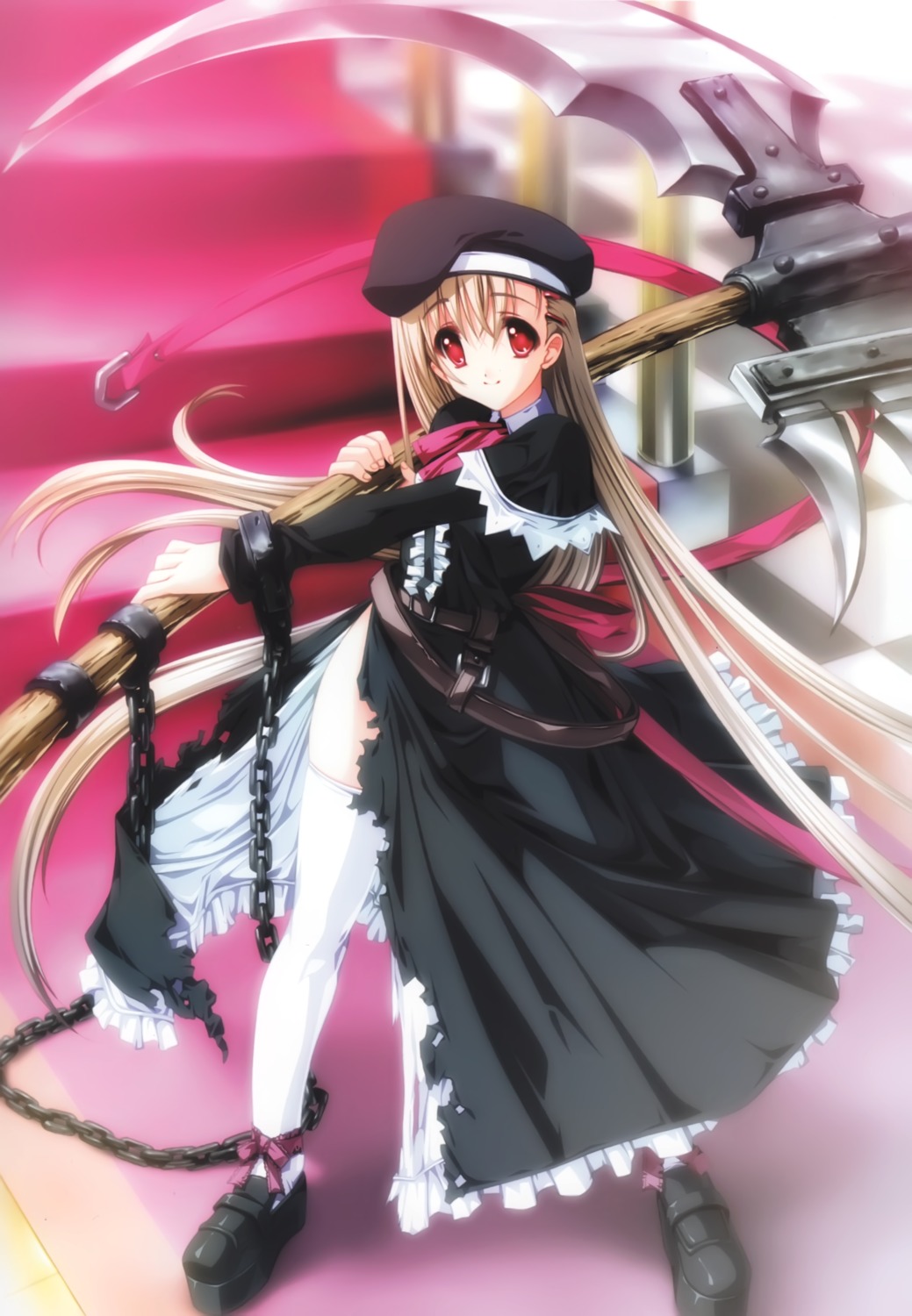 lolita_fashion senomoto_hisashi thighhighs torn_clothes