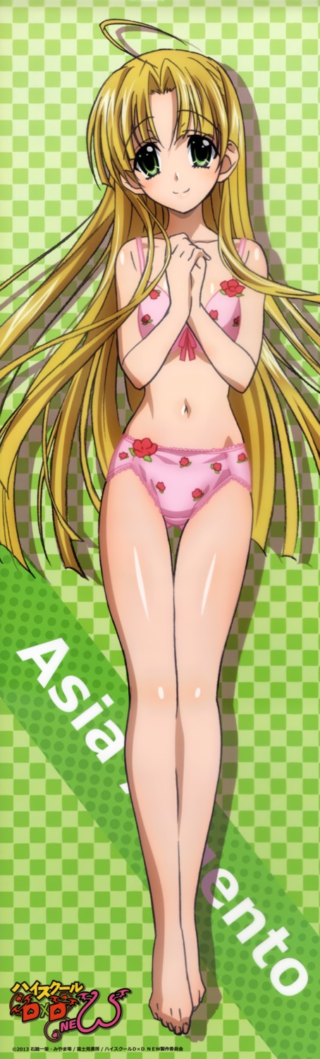 asia_argento bra cleavage feet high_school_dxd_new highschool_dxd pantsu stick_poster