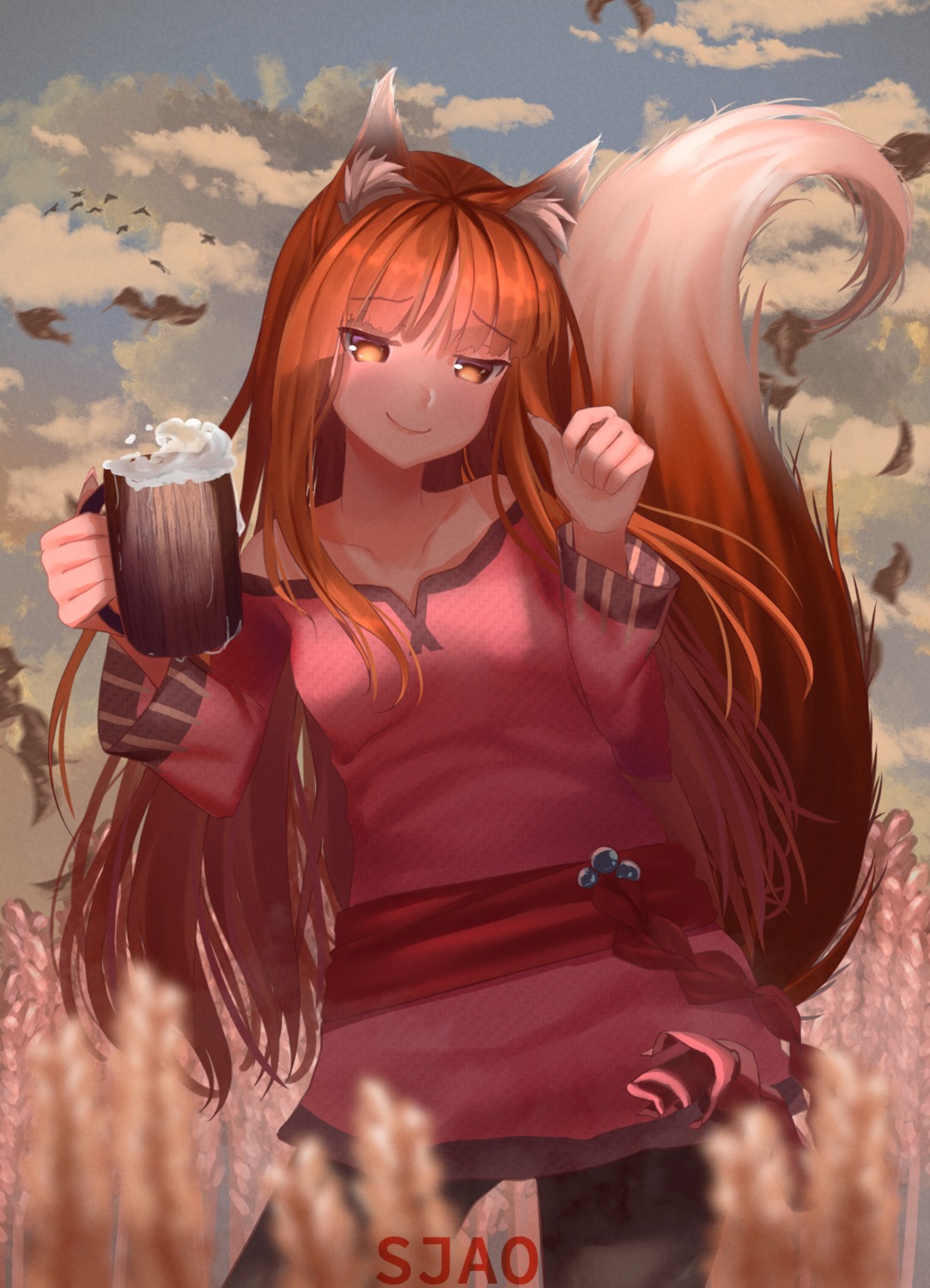 animal_ears holo sjao spice_and_wolf tail