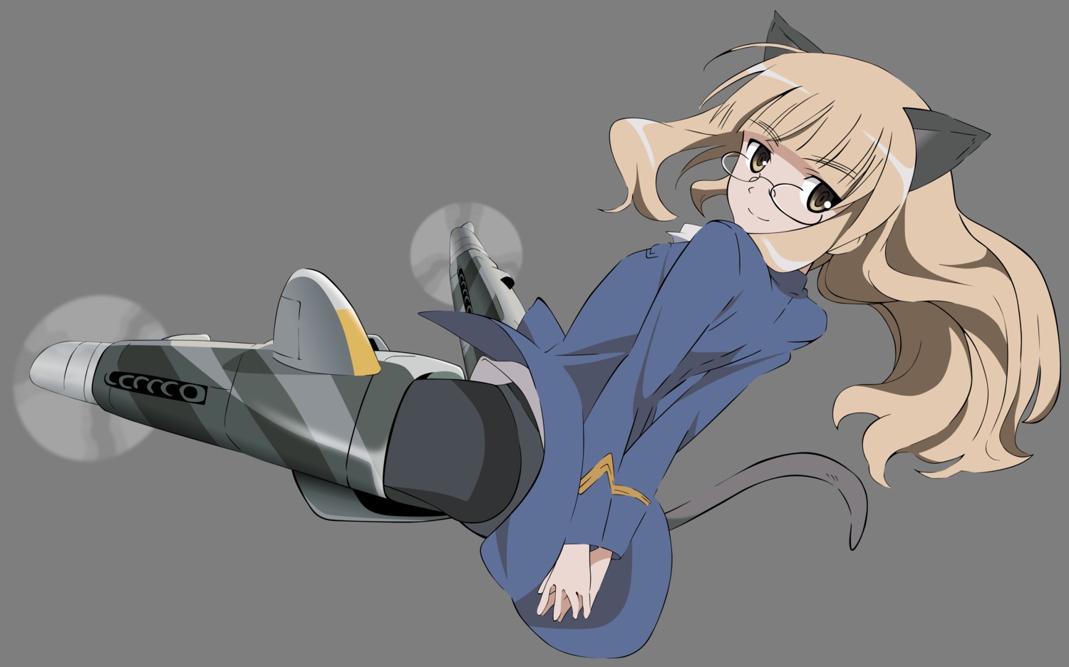 pantyhose perrine-h_clostermann strike_witches transparent_png vector_trace