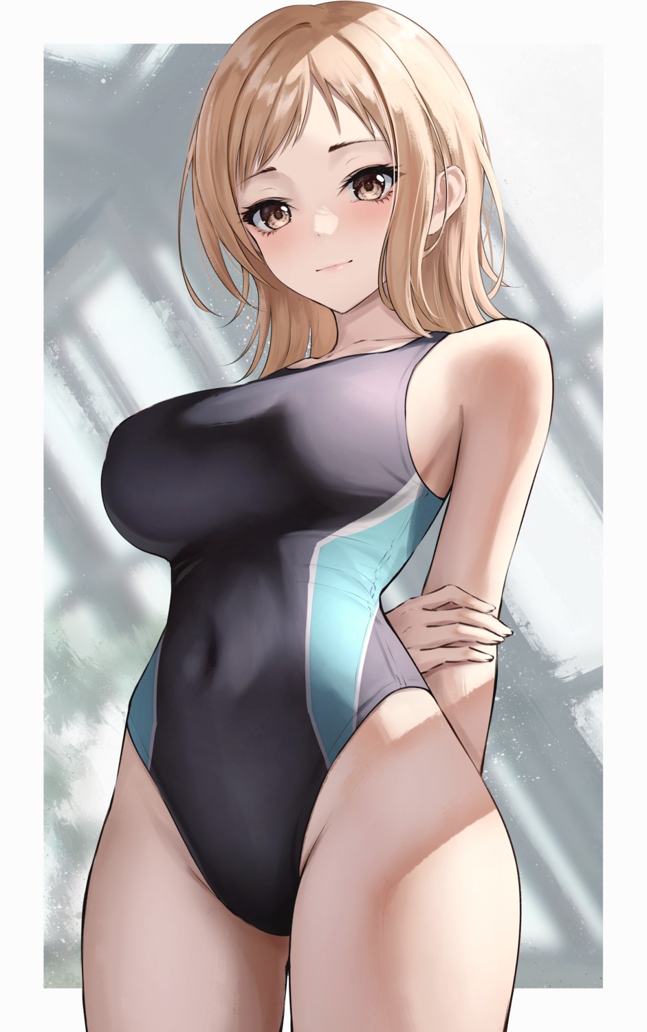 erect_nipples marinesnow sakuragi_mano swimsuits the_idolm@ster the_idolm@ster_shiny_colors