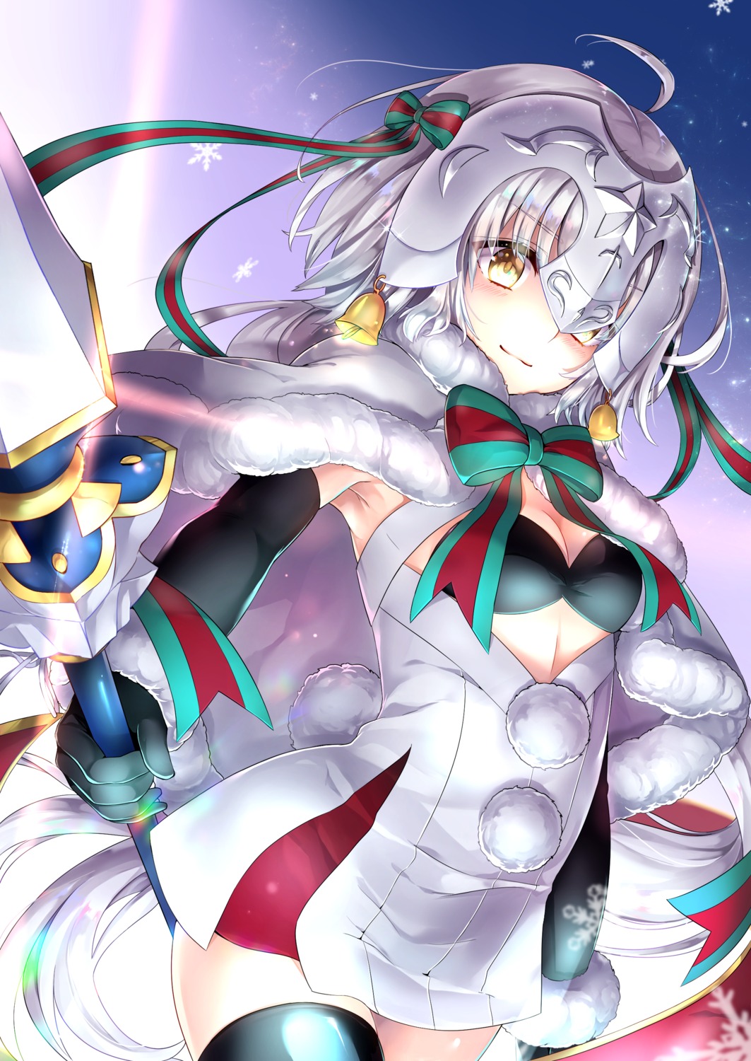 Hane Yuki Fate Grand Order Jeanne D Arc Alter Santa Lily