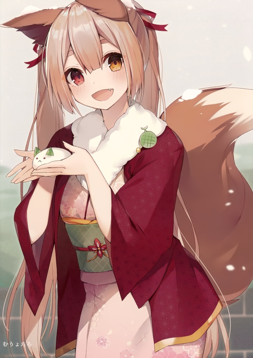 animal_ears kimono muryo tail