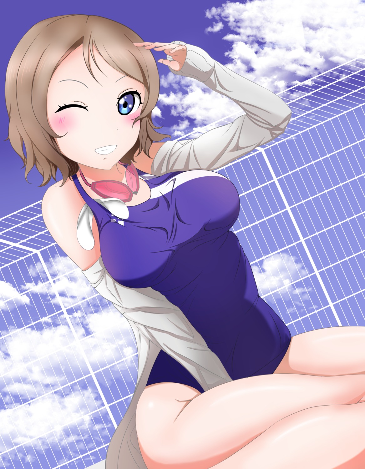 love_live!_sunshine!! rifura school_swimsuit swimsuits watanabe_you