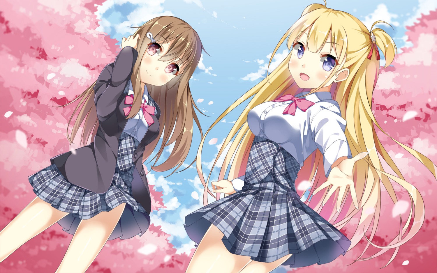 alice_third_macy cube koi_suru_kanojo_no_bukiyou_na_butai seifuku taiyaki togawa_mayuu wallpaper