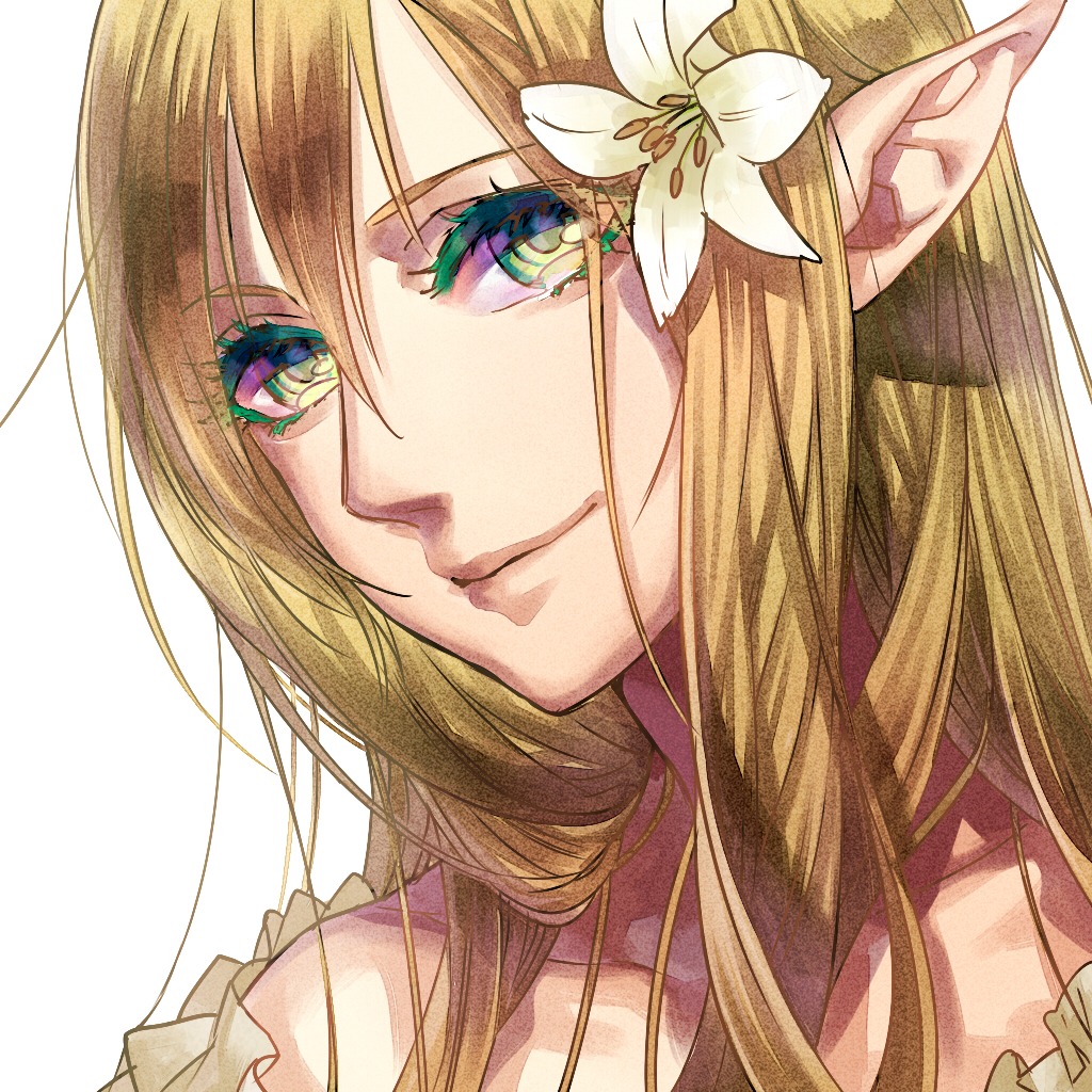 elf kazari_tayu pointy_ears