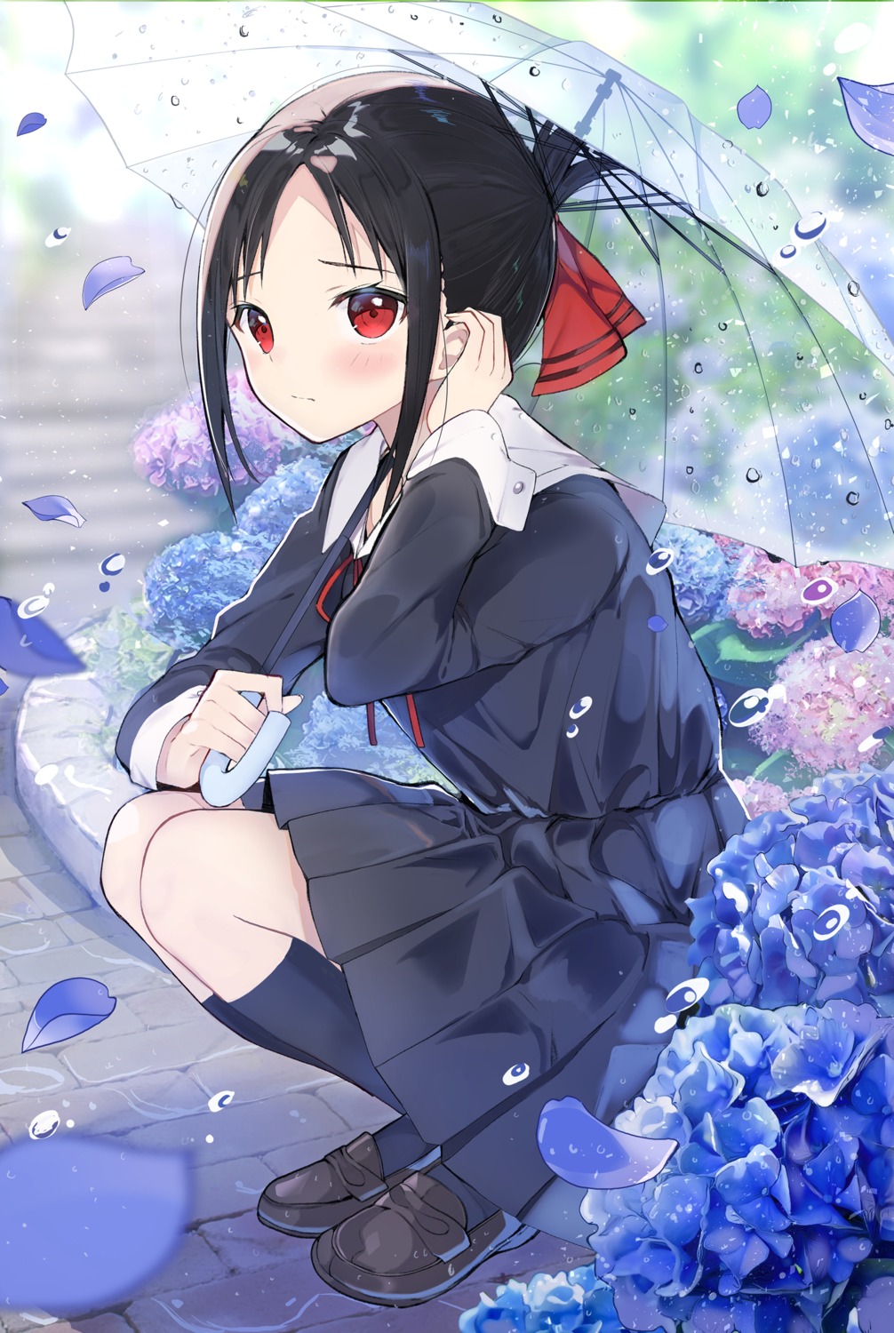 Shinomiya kaguya, school uniform, kaguya-sama wa kokurasetai: tensai tachi  no renai zunousen, HD phone wallpaper