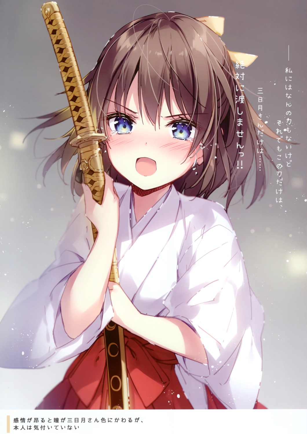 female_saniwa miko mochizuki_shiina sword touken_ranbu
