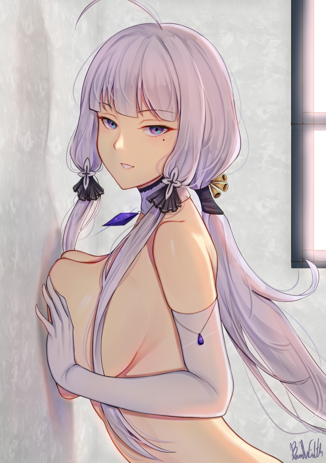 azur_lane band-width illustrious_(azur_lane) naked