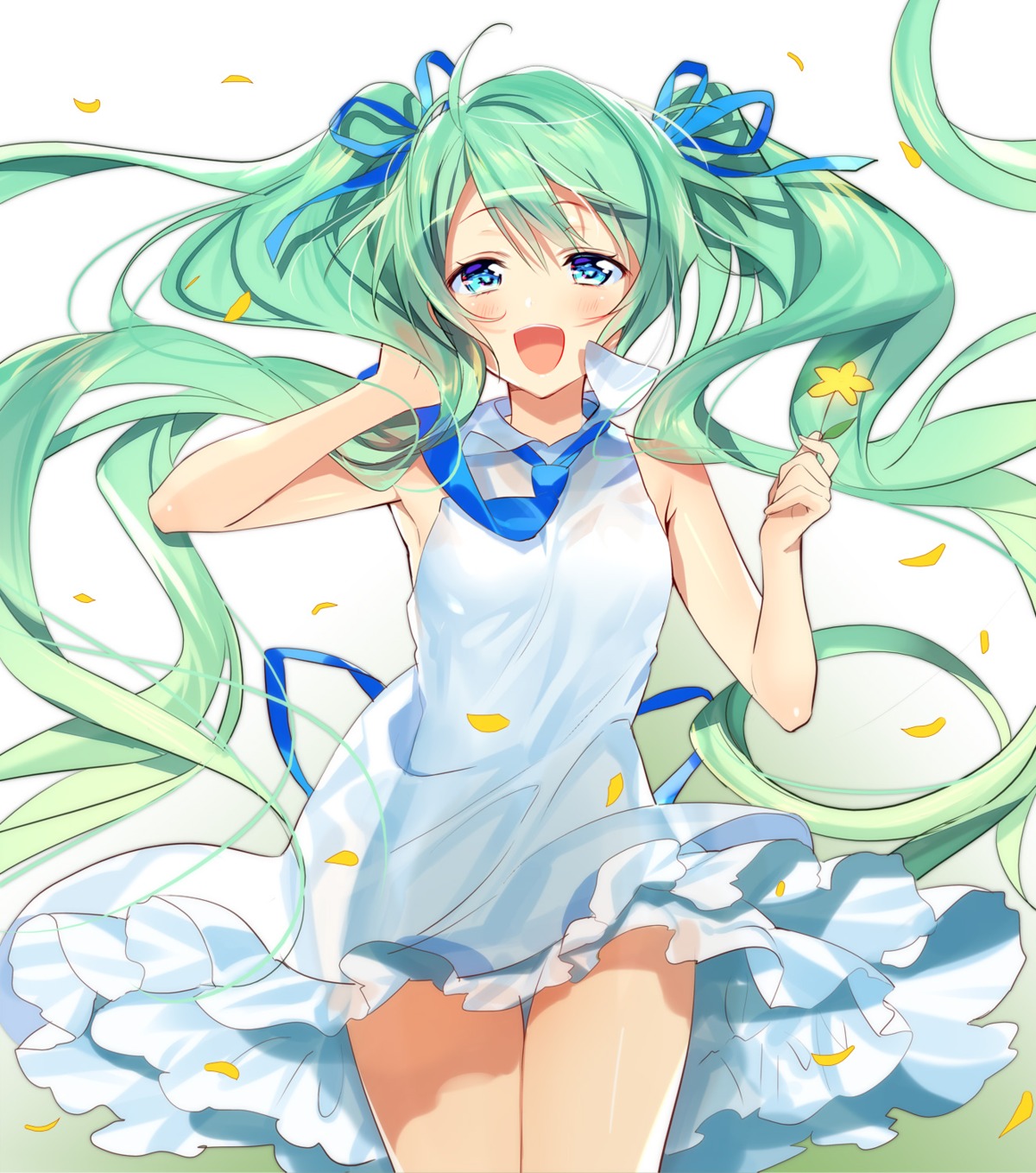 dress hatsune_miku murakami_yuichi vocaloid