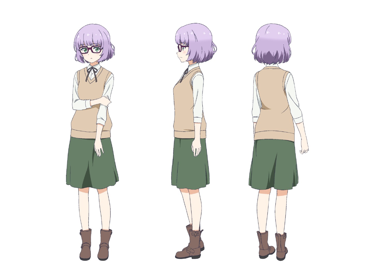 character_design megane sakura_maiko sora_to_umi_no_aida sweater