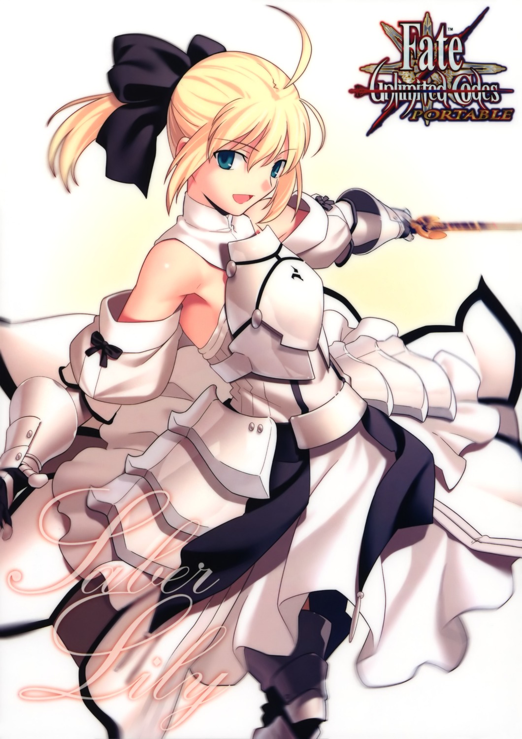 armor fate/stay_night fate/unlimited_codes higurashi_ryuuji saber saber_lily type-moon