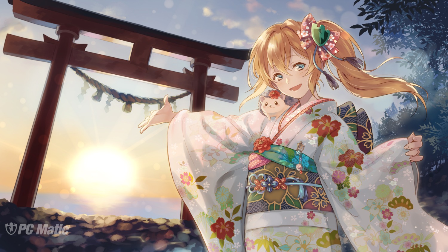 kimono pc_matic sakamoto_yuu wallpaper