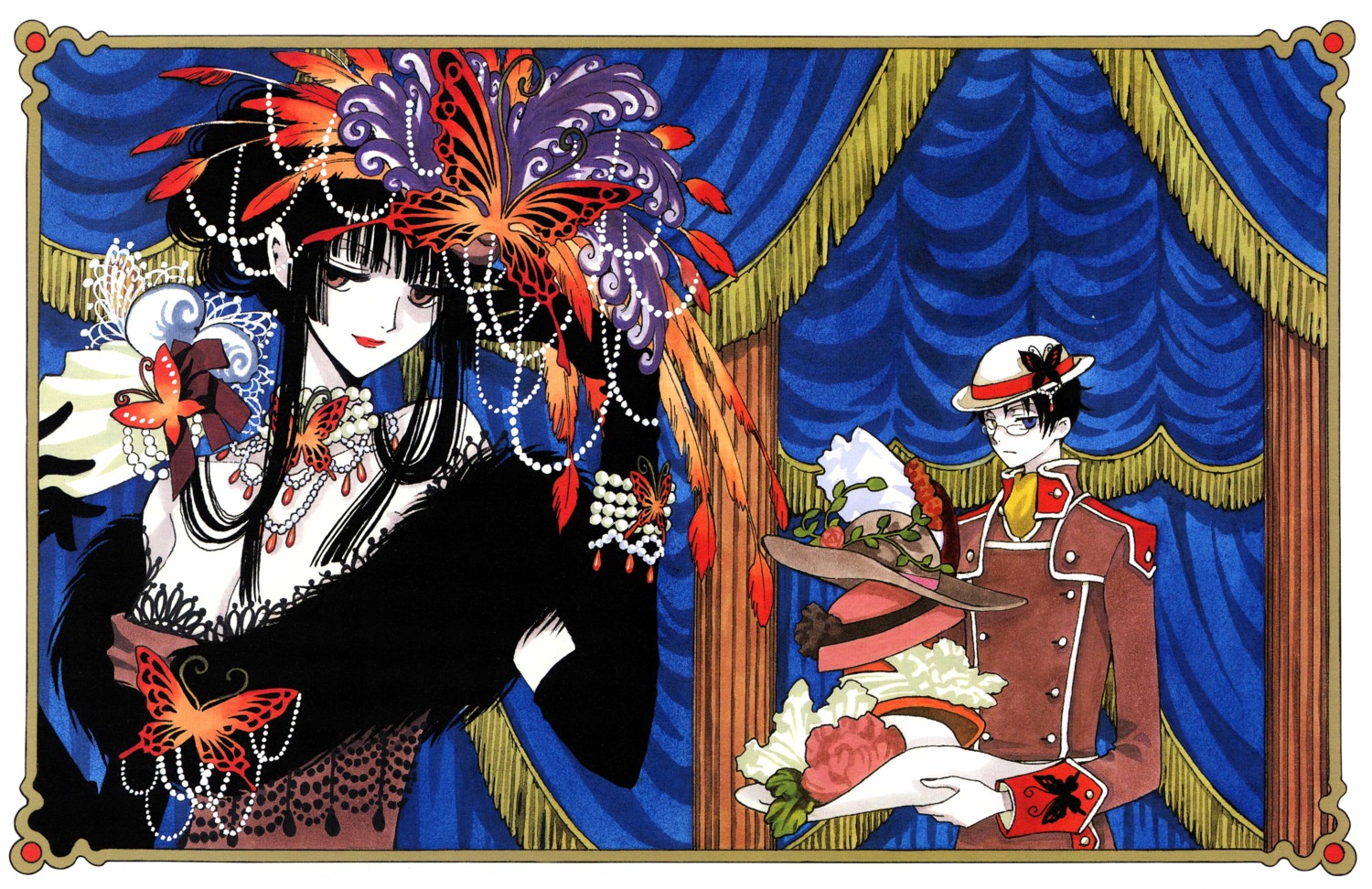 clamp ichihara_yuuko watanuki_kimihiro xxxholic