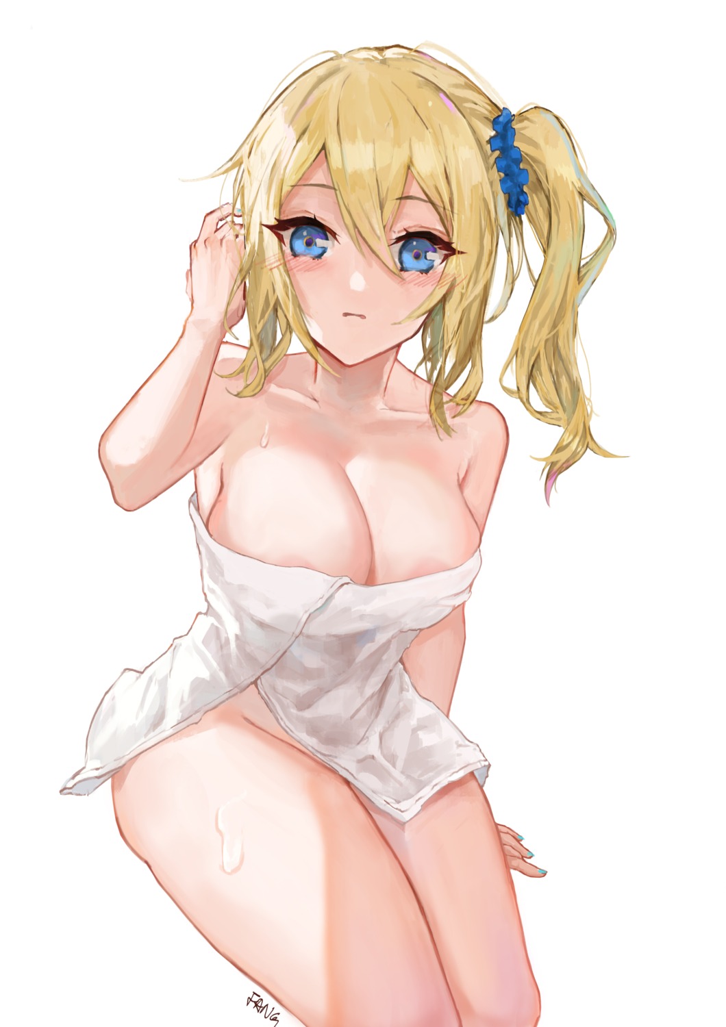 areola fang_qiao hayasaka_ai kaguya-sama_wa_kokurasetai_~tensai-tachi_no_renai_zunousen~ towel wet