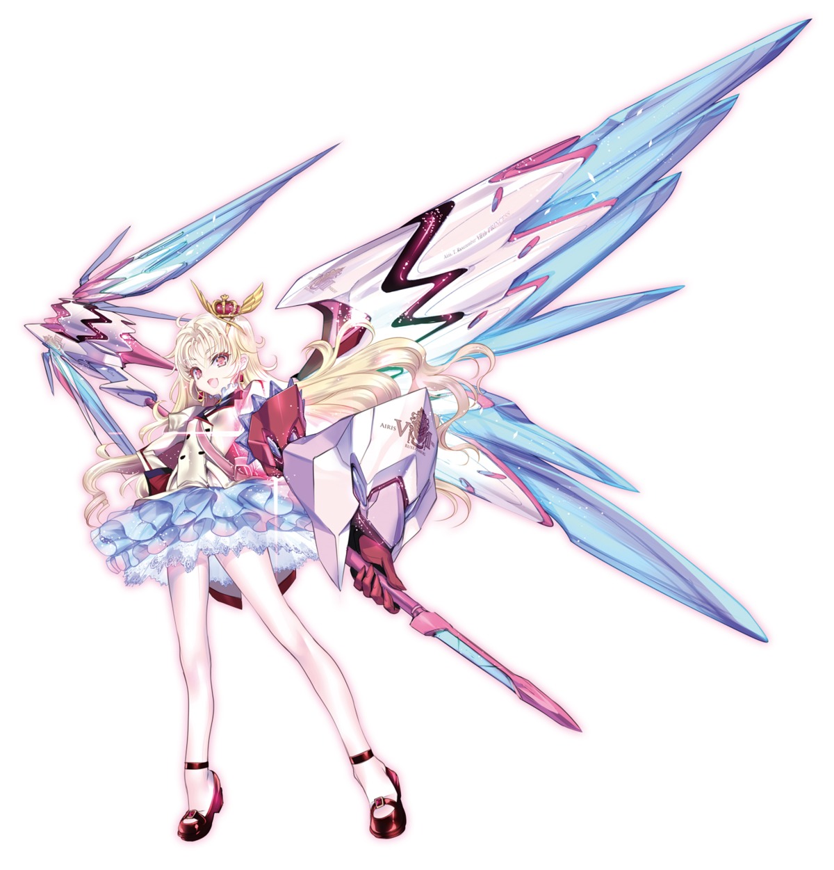 choco heels infinite_stratos mecha_musume weapon wings