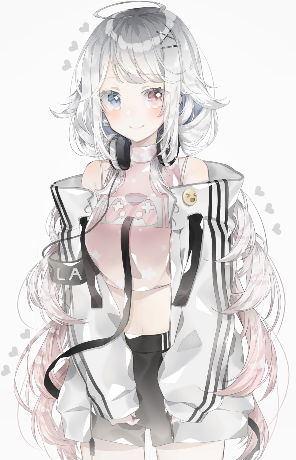 headphones heterochromia siho_(ricchil)