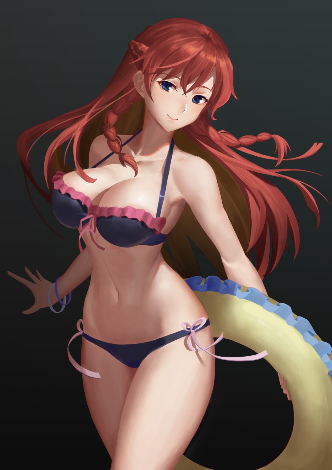 bikini cleavage northman re:creators selestia_yupitiria swimsuits