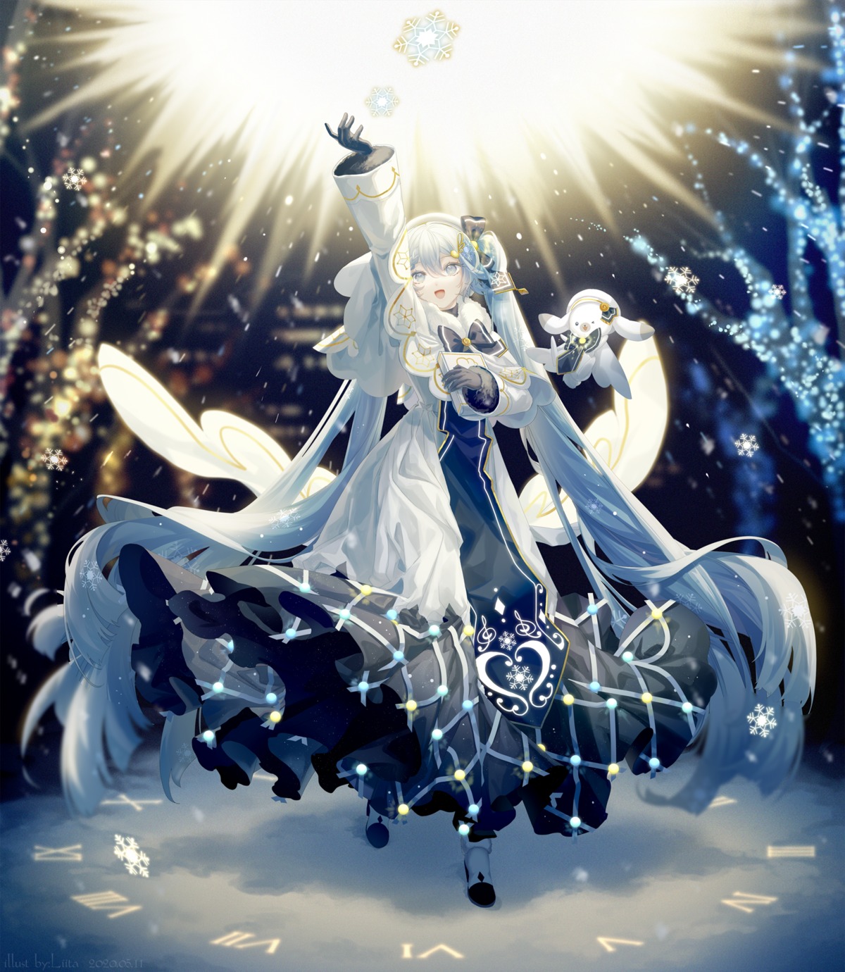 hatsune_miku liita_(dusk_snow) vocaloid yuki_miku