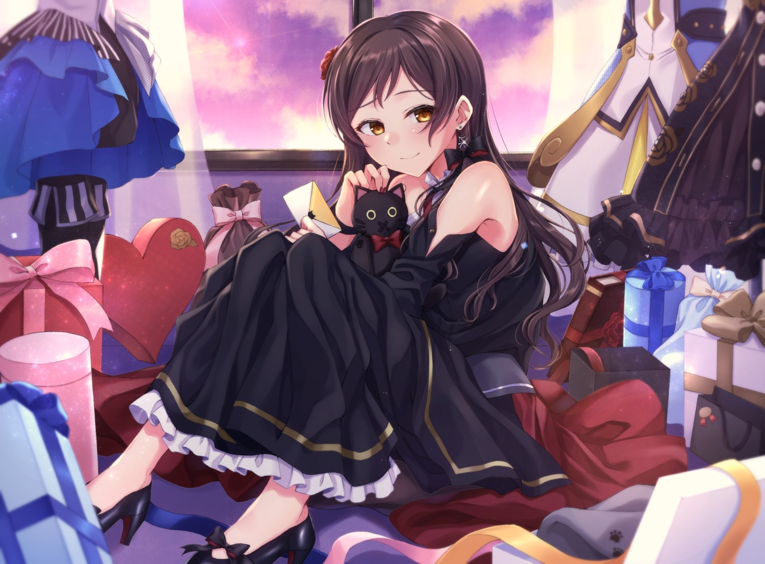 heels kitazawa_shiho kuroto_yuu neko the_idolm@ster the_idolm@ster_million_live!