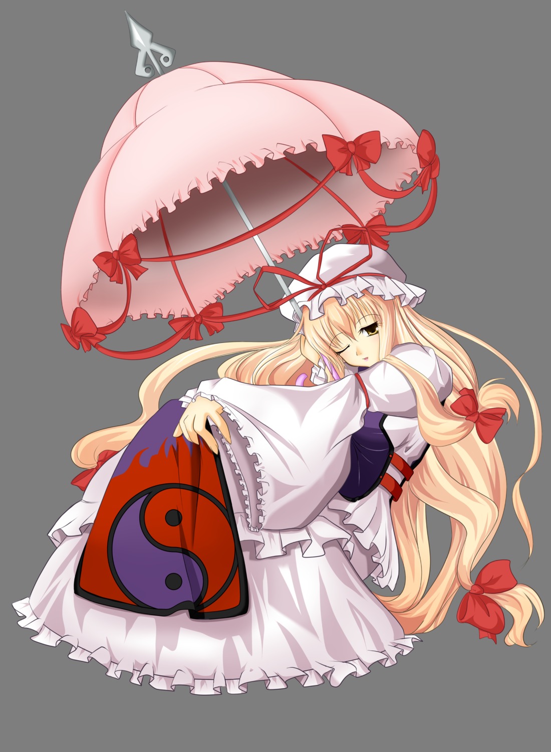 dress fule touhou transparent_png yakumo_yukari