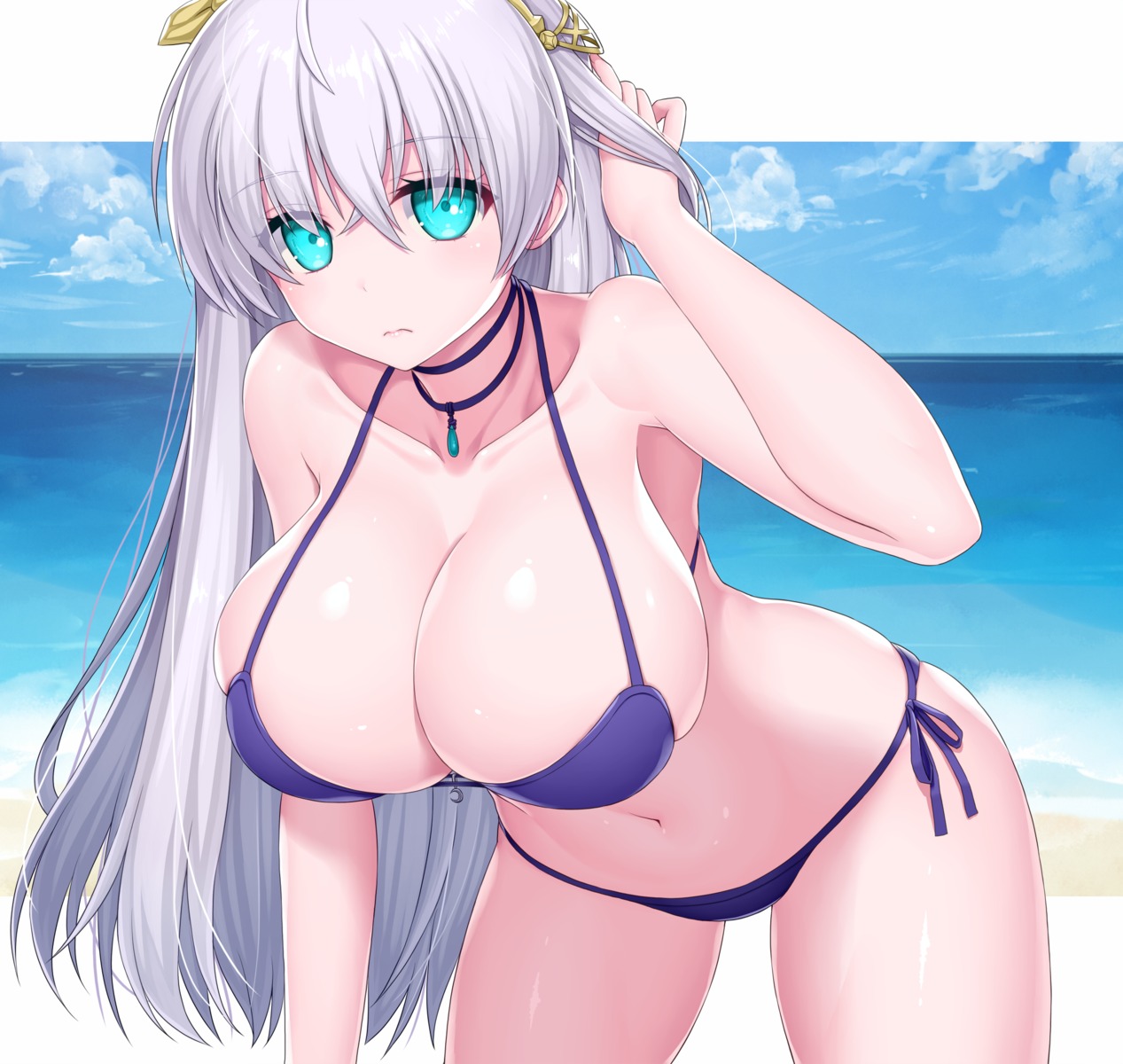 anastasia_(fate/grand_order) asamura_hiori bikini fate/grand_order swimsuits