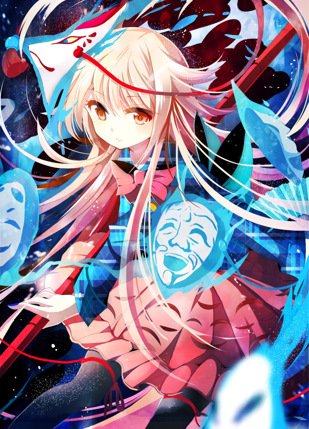 fumiko_(miruyuana) hata_no_kokoro touhou