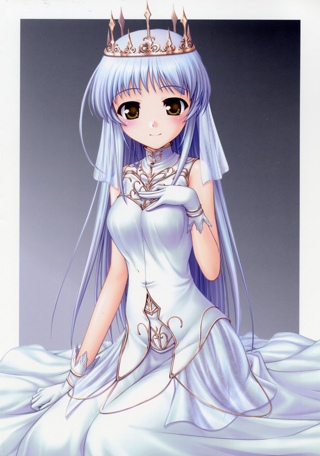 aiyoku_no_eustia august bekkankou dress saint_irene