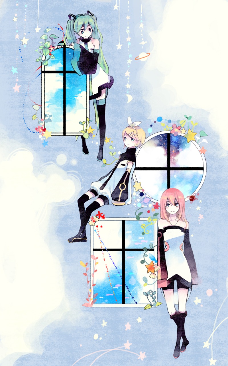 hatsune_miku kagamine_rin ky692 megurine_luka vocaloid