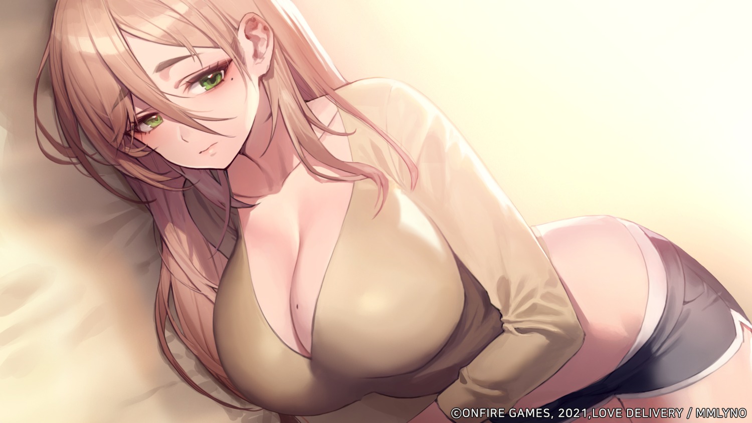 cleavage osuti wallpaper