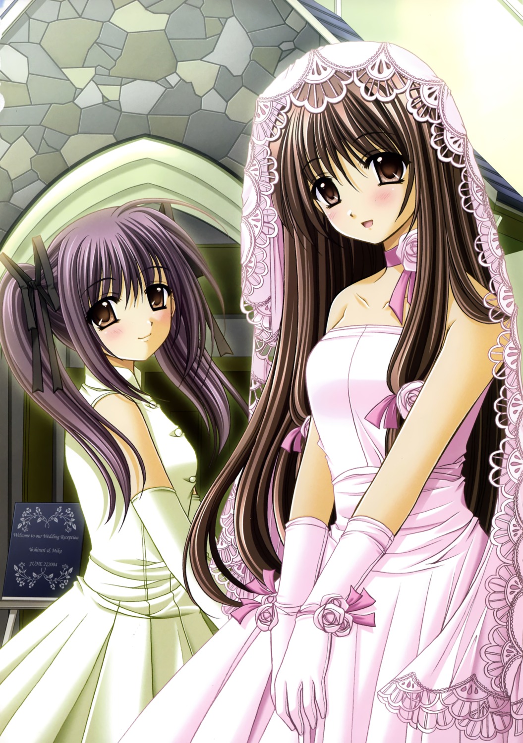 dress final_approach nishimata_aoi wedding_dress