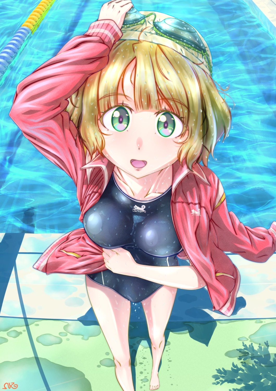 gym_uniform school_swimsuit swimsuits tagme wet