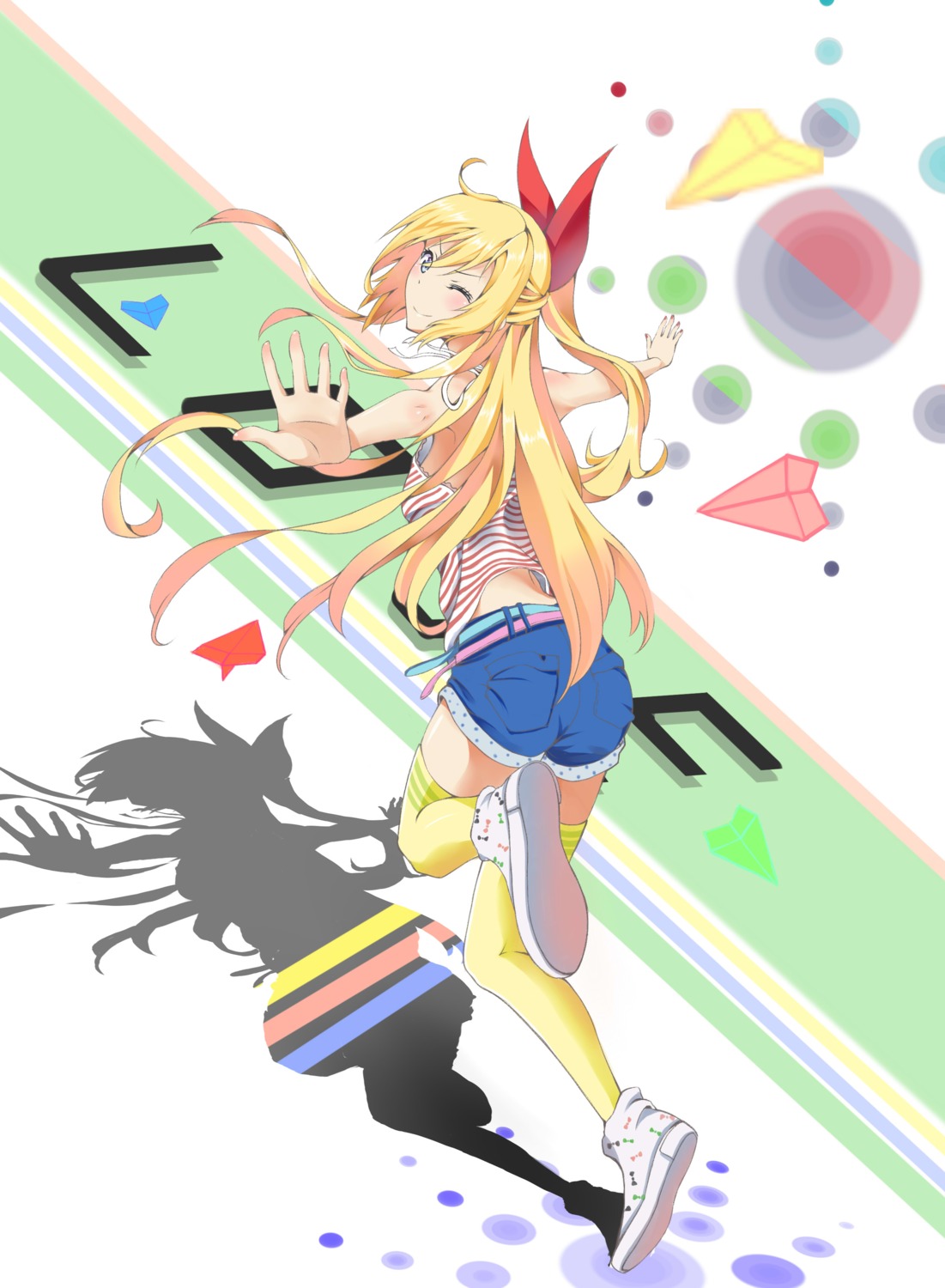 ass kirisaki_chitoge nisekoi tagme thighhighs