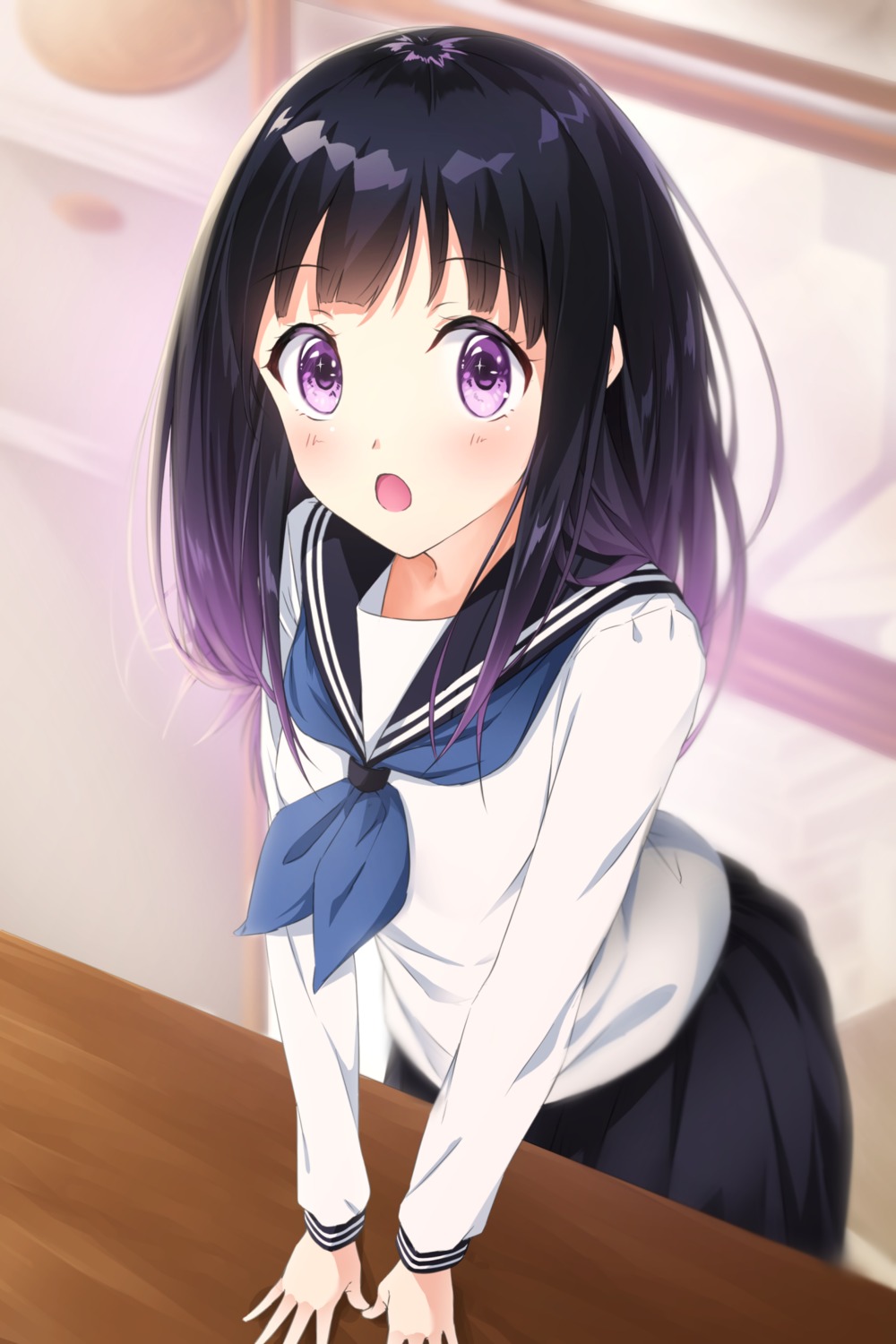 chitanda_eru hyouka seifuku yumemo