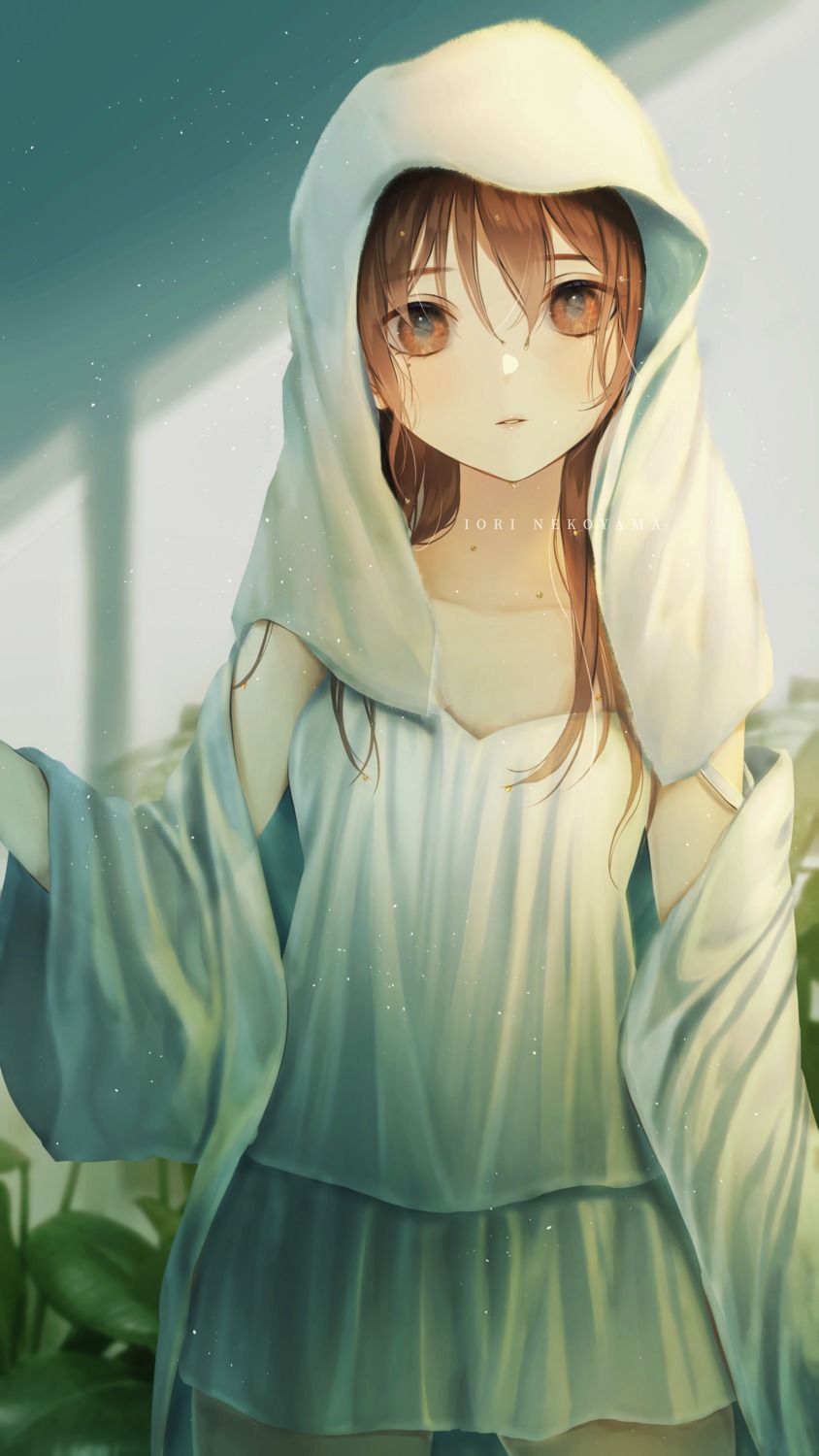 dress nekoyama_iori summer_dress towel wet