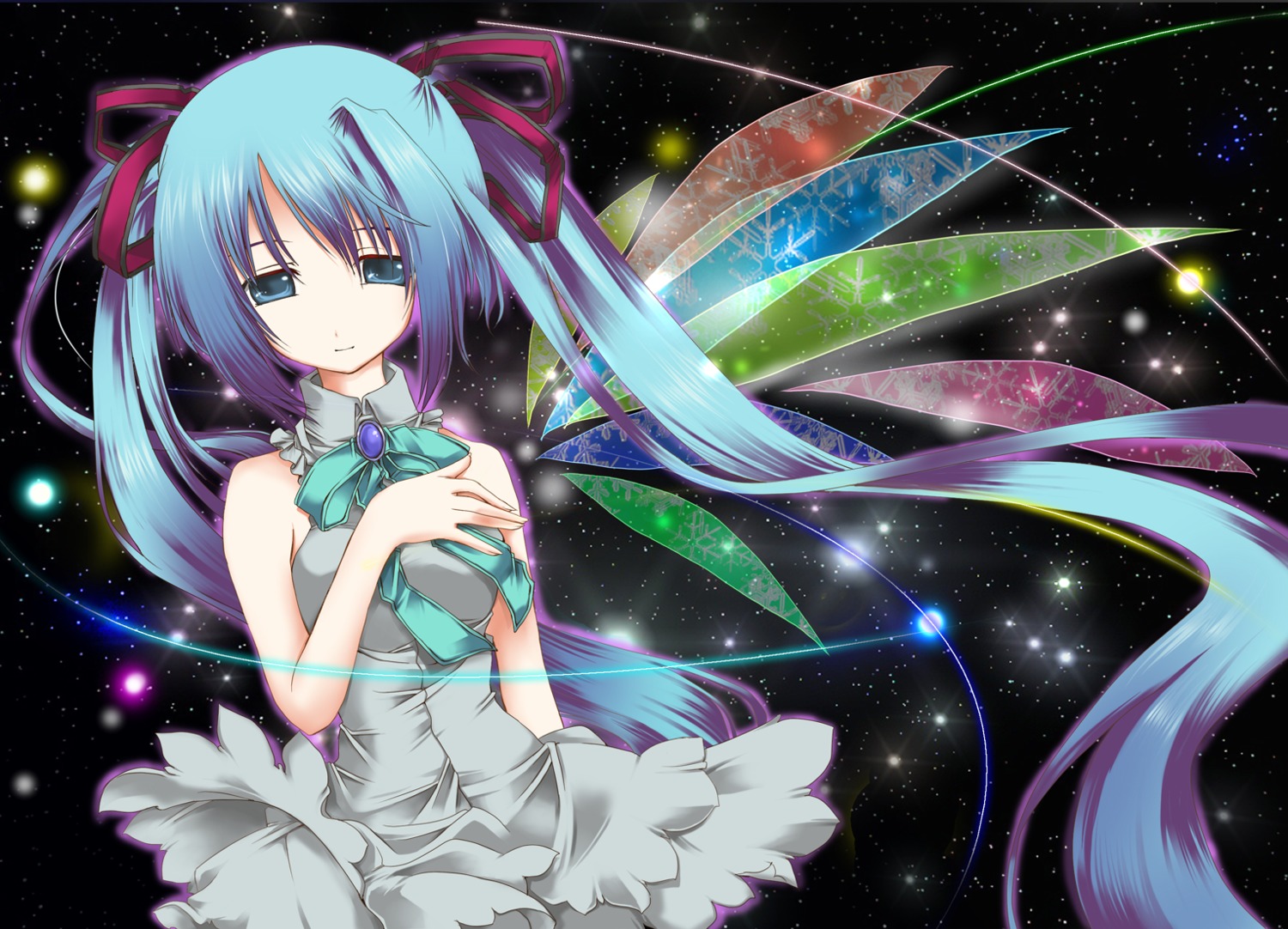 hatsune_miku vocaloid wings yuuki_kira