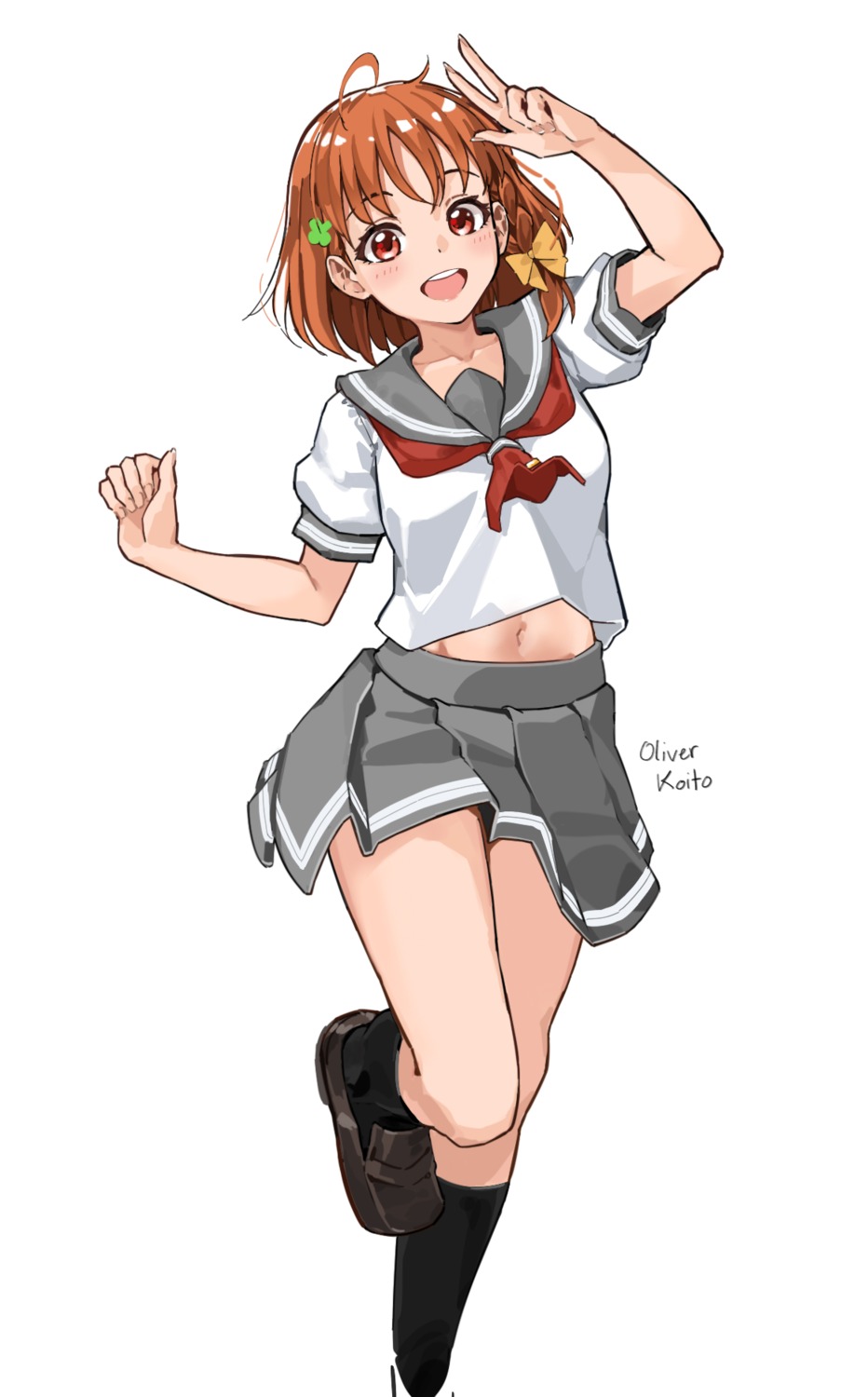 love_live!_sunshine!! oliver_koito seifuku skirt_lift takami_chika